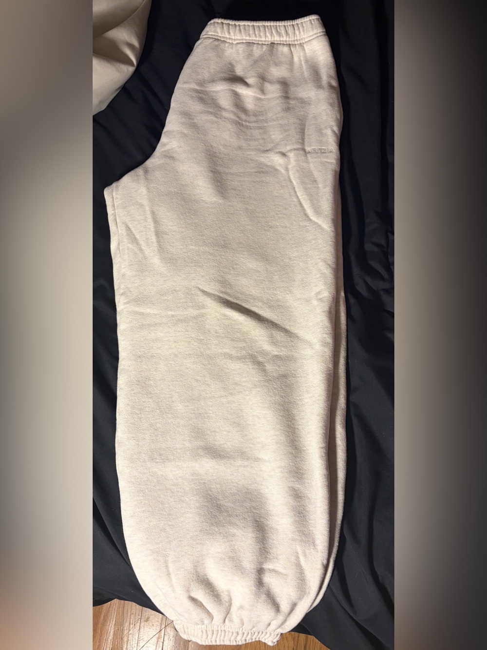 Aritzia Oatmeal Cozy Fleece Sweatpants